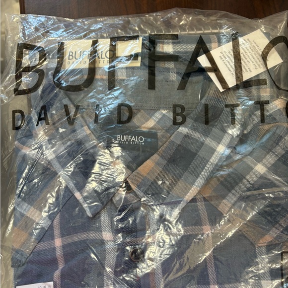 NWT  Buffalo David Bitton ,Long Sleeve Button-up Casual Shirt Men's Size Large , - Picture 8 of 11